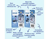 Epson Alarm clock Singlepack Cyan 27 DURABrite Ultra Ink