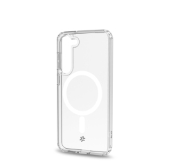 Celly GELSKINMAG1032 custodia per cellulare 15,5 cm (6.1") Cover Trasparente, Bianco