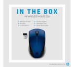 HP Wireless Mouse 220 (Lumiere Blue)