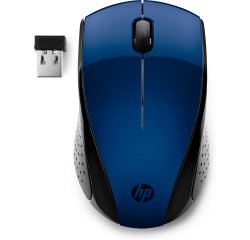 Souris sans fil HP 220 bleue lumière
