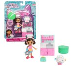 Gabby's Dollhouse , set Lunch and Munch Kitchen con 2 personaggi giocattolo, accessori e mobile, giocattolo per bambini dai 3 anni in su