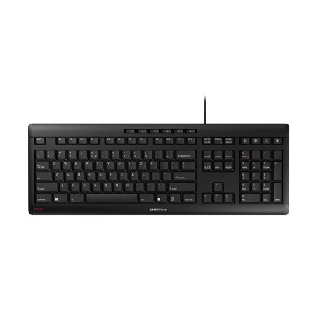 CHERRY STREAM clavier Bureau USB QWERTY Anglais américain Noir