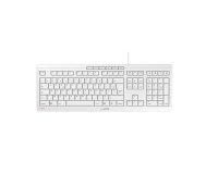 CHERRY STREAM KEYBOARD Clavier filaire, blanc grisé, USB, AZERTY - FR