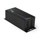 StarTech.com Hub USB 3.0 à 7 ports avec adaptateur d'alimentation - Concentrateur USB-A industriel en métal avec protection contre les décharges électrostatiques et les surtensions de 350 W - Montable sur Din/Mur/Bureau - Hub USB 3.2 Gen 1 (5Gbps) haut dé