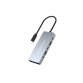 Conceptronic DONN22G replicatore di porte e docking station per laptop Cablato USB 3.2 Gen 2 (3.1 Gen 2) Type-C Grigio