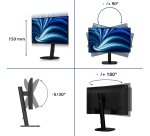 Philips Serie 3000 24B2N3200A/00 Monitor PC 60,5 cm (23.8") 1920 x 1080 Pixel Full HD LED Nero