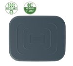 Repose-pieds leitz ergo cosy hauteur ajustable coloris     gris