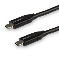 StarTech.com USB-C naar USB-C kabel met 5A/100W Power Delivery - M/M - 3 m - USB 2.0 - USB-IF certificatie