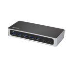 StarTech.com 7 Port USB C Hub with Fast Charge Port - USB-C to 5x USB-A 2x USB-C (USB 3.0 SuperSpeed 5Gbps) - Self Powered USB 3.2 Gen 1 Type-C Hub w/ Power Adapter - Desktop/Laptop Hub