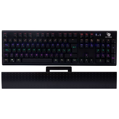 Deep Gaming DeepSolid teclado Juego USB QWERTY Español Negro