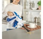 Polti Forzaspira Slim SR90B Stick vacuum Battery Dry Fabric Bagless 0.5 L White