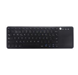 Teclado  CoolBox CoolTouch teclado RF inalámbrico QWERTY Español Negro
