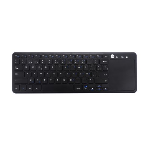 Teclado  CoolBox CoolTouch teclado RF inalámbrico QWERTY Español Negro