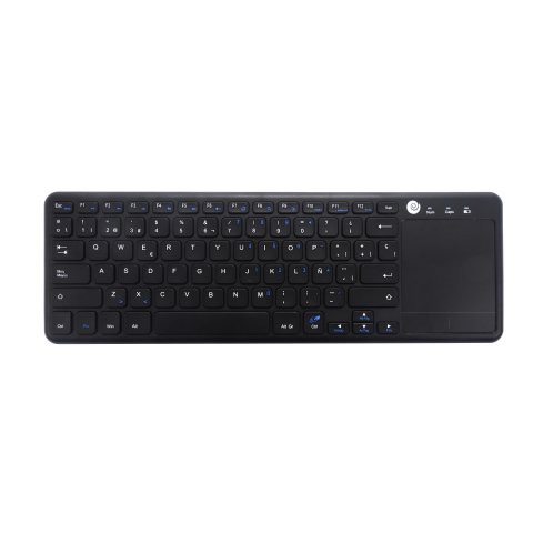 Teclado CoolBox CoolTouch teclado RF inalámbrico QWERTY Español Negro