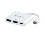 StarTech.com USB-C Multiport Adapter with HDMI - USB 3.0 Port - 60W PD - White