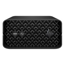 HP Z2 Mini G1a Workstation Desktop PC Wolf Pro Security Edition Copilot+ PC AMD Ryzen AI Max PRO 385 32 Go LPDDR5x-SDRAM Windows 11 Pro Mini PC Station de travail Noir
