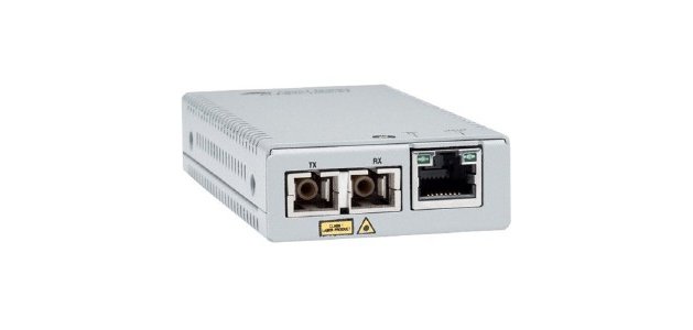 Allied Telesis AT-MMC2000/SC-960 convertisseur de support réseau 1000 Mbit/s 850 nm Multimode Gris