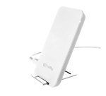 Celly WLFASTSTANDWH mobile device charger Smartphone White USB Wireless charging Indoor