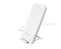 Celly WLFASTSTANDWH mobile device charger Smartphone White USB Wireless charging Indoor