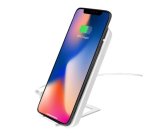 Celly WLFASTSTANDWH mobile device charger Smartphone White USB Wireless charging Indoor