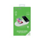 Celly WL2FASTPADWH Caricabatterie per dispositivi mobili Smartphone Bianco AC Interno