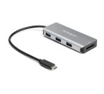 StarTech.com Hub USB-C à 3 Ports avec Lecteur de Carte SD - 3 x USB-A & 1 x Slot SD - Mini Hub USB 3.2 Gen 2 (10Gbps) Type C pour PC Portable - Alimenté par Bus - Compatible avec Thunderbolt 3