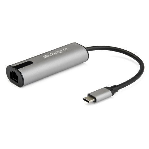 StarTech.com Adaptador de Red Ethernet USB-C - Adaptador de Red LAN NIC Ethernet RJ45 NBASE-T USB Tipo C USB 3.0 de 2,5Gb - Compatible con Thunderbolt 3 - Mac/Surface