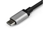 StarTech.com Adaptateur 2.5GbE USB C vers Ethernet NBASE-T NIC - Réseau Multi-Vitesse USB 3.0 Type C 2.5/1 Gigabit/100 Mbps/Portable USB 3.1 vers RJ45/LAN Compatible TB3/MacBook Pro Surface