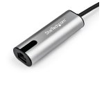 StarTech.com Adaptateur 2.5GbE USB C vers Ethernet NBASE-T NIC - Réseau Multi-Vitesse USB 3.0 Type C 2.5/1 Gigabit/100 Mbps/Portable USB 3.1 vers RJ45/LAN Compatible TB3/MacBook Pro Surface