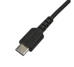 StarTech.com Cavo durevole da USB-C a Lightning da 2m nero - Cavo di alimentazione/sincronizzazione in Fibra aramidica robusta per impieghi intensivi da USB tipo C a Lightening - Certificato Apple MFi per iPad/iPhone 12