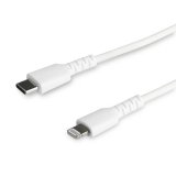 StarTech.com Câble USB-C vers Lightning blanc 1 m