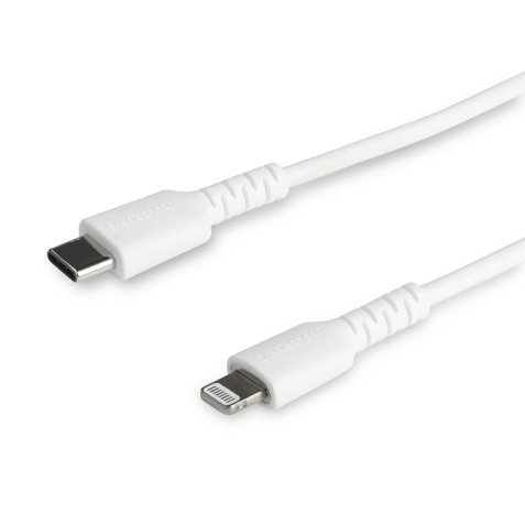 StarTech.com Câble USB-C vers Lightning blanc 1 m