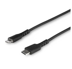 Cable Resistente USB-C a Lightning de 1 m Negro 