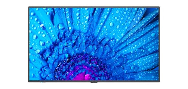 NEC MultiSync M751 Écran plat de signalisation numérique 190,5 cm (75") LCD 500 cd/m² 4K Ultra HD Noir 24/7