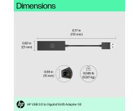 HP USB 3.0 to Gigabit RJ45 Adapter G2