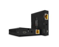 Lindy 38205 extensor audio/video Transmisor y receptor de señales AV Negro