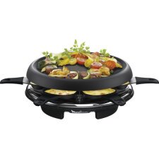 MOULINEX Raclette Multifonction RE151812 ACCESSIMO 6 PERS NOIR