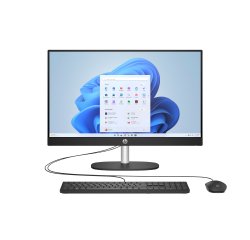 HP 24-cr0060nb AMD Ryzen™ 5 7520U 60,5 cm (23.8") 1920 x 1080 Pixels Alles-in-één-pc 16 GB LPDDR5-SDRAM 512 GB SSD Windows 11 Home Wi-Fi 6 (802.11ax) Zwart