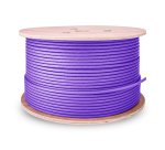 AISENS Cable de Red RJ45 LSZH Cat.6 UTP Rigido AWG23 CCA (Aleacion), Violeta, 305M