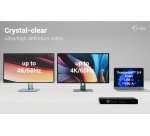 i-tec Universal Dual 4K Display Docking Station + Power Delivery 85W