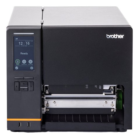 Brother IMP ETIQUETTES TJ-6521TN imprimante pour étiquettes Thermique direct/Transfert thermique Couleur 203 x 300 DPI 304,8 mm/sec Avec fil Ethernet/LAN Wifi Bluetooth