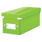 Boîte de rangement CD Click&Store Office. Contenance de 30 CD standard ou 60 slim. Coloris vert