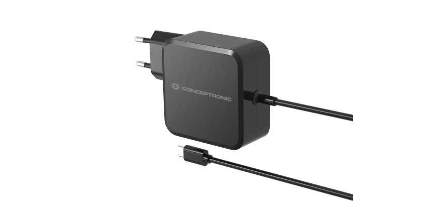 Conceptronic OZUL05BE cargador de dispositivo móvil Universal Negro Corriente alterna Interior