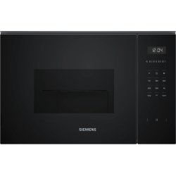 SIEMENS Micro ondes Grill Encastrable BE555LMB1F, iQ500, 25 litres, cookControl8