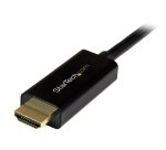 StarTech.com Cavo DisplayPort a HDMI Passivo 4K 30Hz - 1 m - Cavo Adattatore DisplayPort a HDMI - Convertitore DP 1.2 a HDMI - Connettore DP a scatto