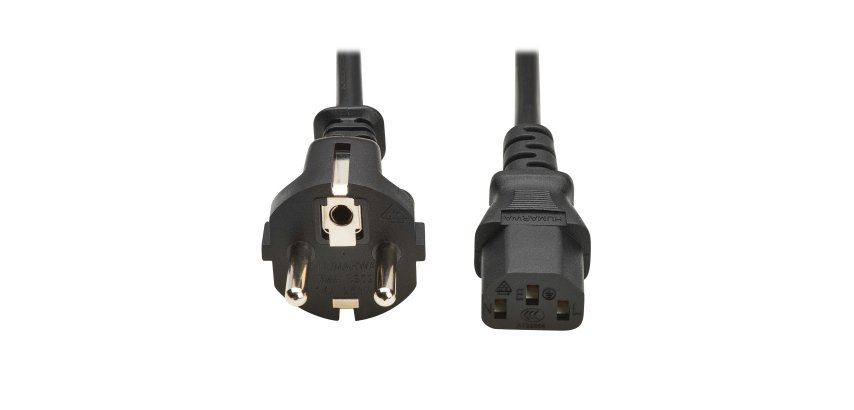 Eaton P054-02M-EU câble électrique Noir 2 m CEE7/7 IEC C13