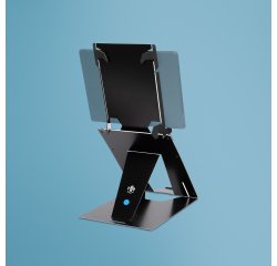 R-Go Tools Support pour tablette et ordinateur portable R-Go Riser Duo, adapté pour écran de 10 à 22 pouces, noir
