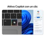 LG Gram 15UB50T-G Intel® Core™ i5 i5-1334U Computer portatile 39,6 cm (15.6") Full HD 16 GB DDR4-SDRAM 512 GB SSD Wi-Fi 6 (802.11ax) Windows 11 Pro Argento