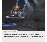 Samsung Soundbar HW-Q800H/XC, Audio 5.1.2 canali, potenza 400W, Active Voice Amplifier Pro, Bluetooth 5.3, Q-Symphony, Wireless Dolby Atmos, 2026