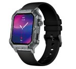 Nilox NXSWTRAILWATCH Relojes inteligentes y deportivos 4,85 cm (1.91") Digital 320 x 385 Pixeles Pantalla táctil Acero inoxidable